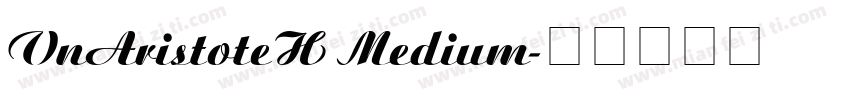 VnAristoteH Medium字体转换